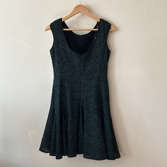 Maggy London Petite Size 10P Black & Teal Party Dress – Elegant Cocktail - Picture 10 of 12